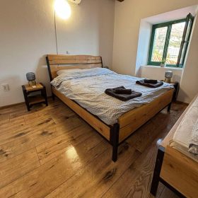 Industrial fém ágy (fejtámla nem táblásított)