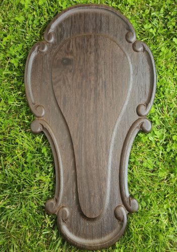 Dámszarvas trófea alátét 05