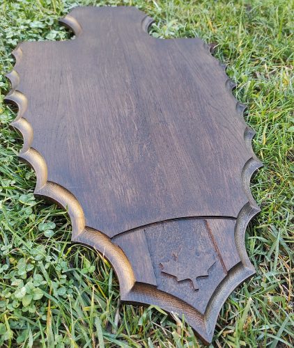 egyedi trófea alátét