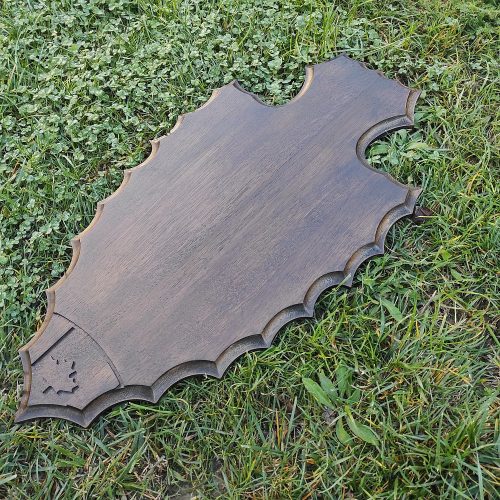 egyedi trófea alátét