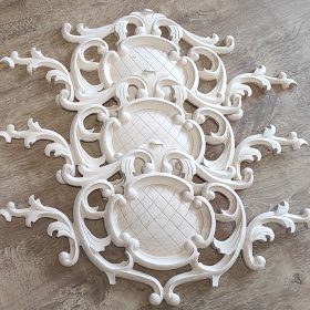 Fafaragás, faragott fa díszítőelemek